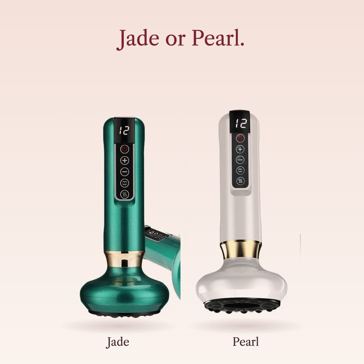 Available in jade or pearl